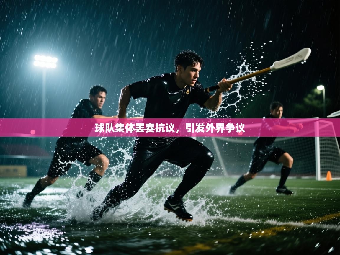 球队集体罢赛抗议,引发外界争议 第1张